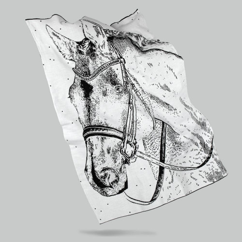 Плед «Вороной»