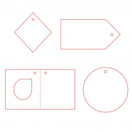 Заготовка из бумаги Paper, M