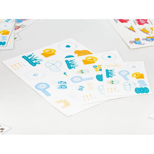Наклейки ПВХ Sticker Pack на заказ, S