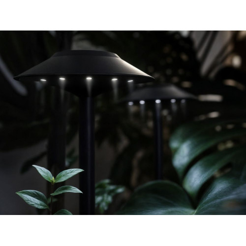 Светильник на солнечной батарее Ufology, темно-серый (графит)