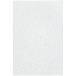 Плед Snowspot Fluffy, белый с люрексом