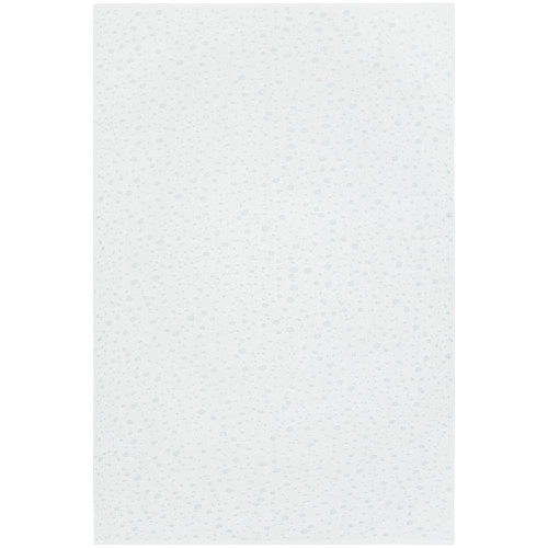 Плед Snowspot Fluffy, белый с люрексом