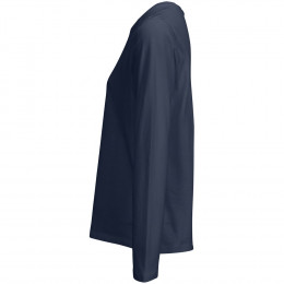 Футболка с длинным рукавом женская Monarch Women, темно-синяя (navy)