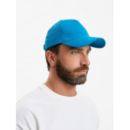 Бейсболка Yonkers, ярко-голубая