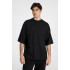 Футболка оверсайз унисекс T9, черная