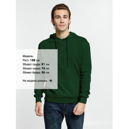 Худи Kirenga 2.0, темно-зеленое