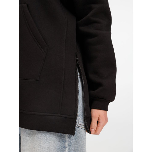 Худи унисекс оверсайз Easy Street, черное