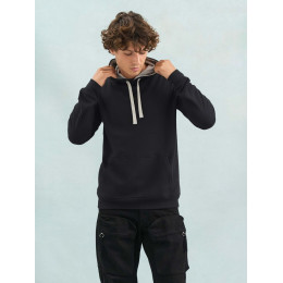 Худи унисекс Cameron, черное с красным