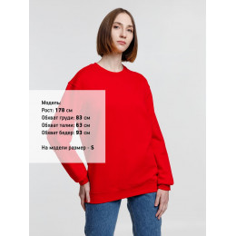 Свитшот унисекс Columbia, красный