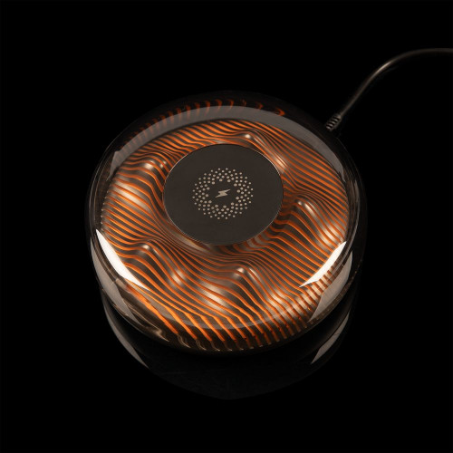 Станция беспроводной зарядки с подсветкой apexPoint ver.2, черная