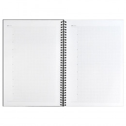 Ежедневник Notera Maxi, недатированный, серый