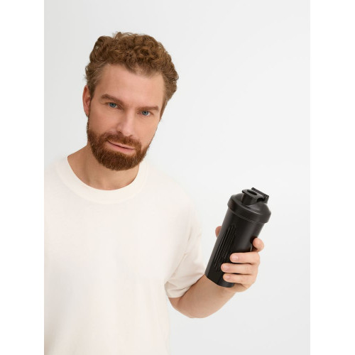 Спортивный шейкер Shake It Easy, черный