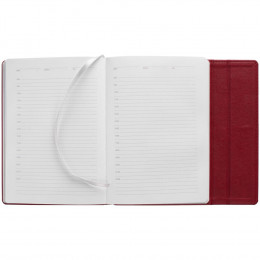 Ежедневник Flap на заказ, недатированный, красный