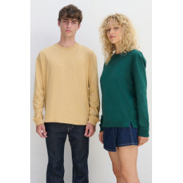 Футболка унисекс с длинным рукавом Pioneer LSL, темно-зеленая