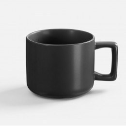 Чашка Jumbo в коробке матовая, черная