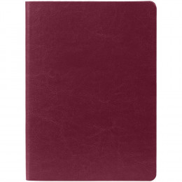 Ежедневник Nebraska Flex, недатированный, бордовый с серебристым