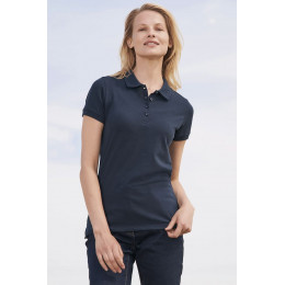 Рубашка поло женская Passion 170, ярко-бирюзовая