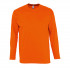 Футболка мужская с длинным рукавом MONARCH, оранжевый, S, 100% хлопок, 150 г/м2