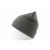 Шапка PIER-S, тёмно-серый, верх: 100% полиэстер, подкладка: 100% полиэстер