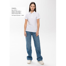 Рубашка поло женская STAN хлопок/полиэстер 185, 04WL