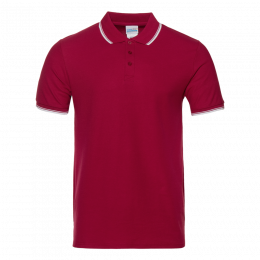 Рубашка поло мужская STAN с окантовкой хлопок/полиэстер 185, 04T