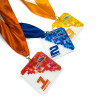 Медаль из акрила 1-слойная с УФ-печатью D-40, толщина 10 мм